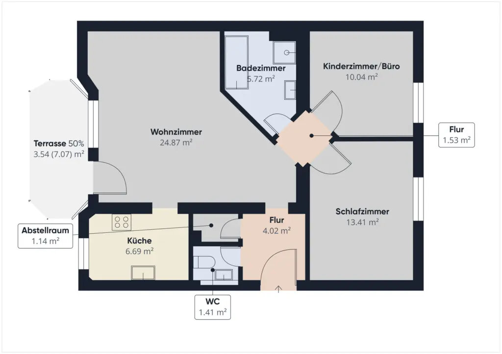 Erdgeschosswohnung in Künzelsau — Bild 16