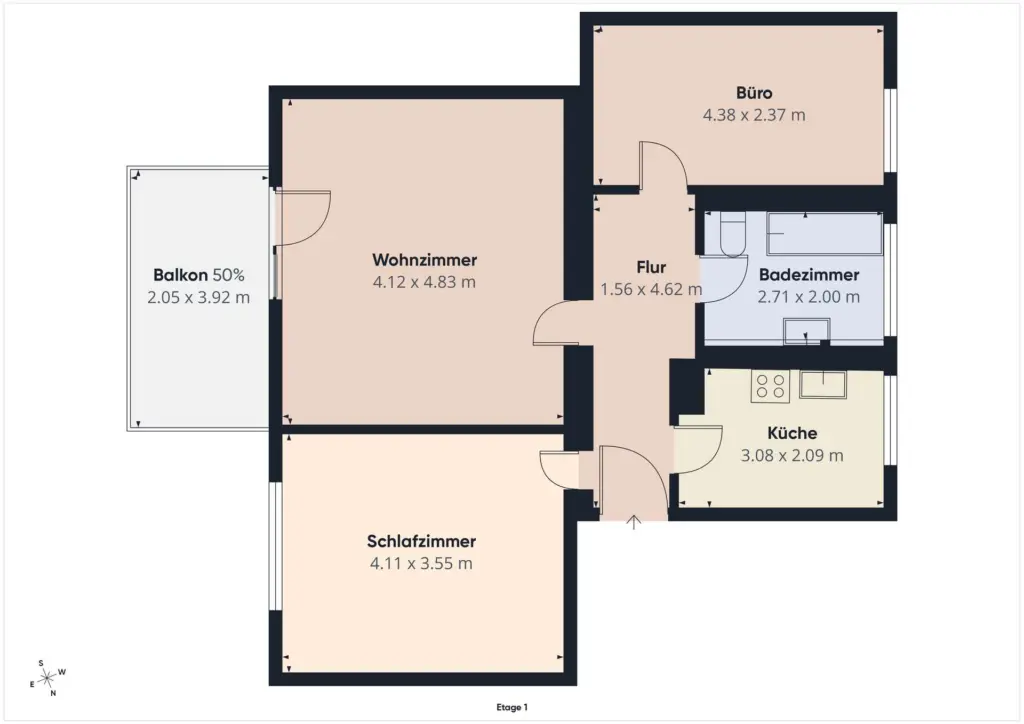 Etagenwohnung in Waiblingen — Bild 6