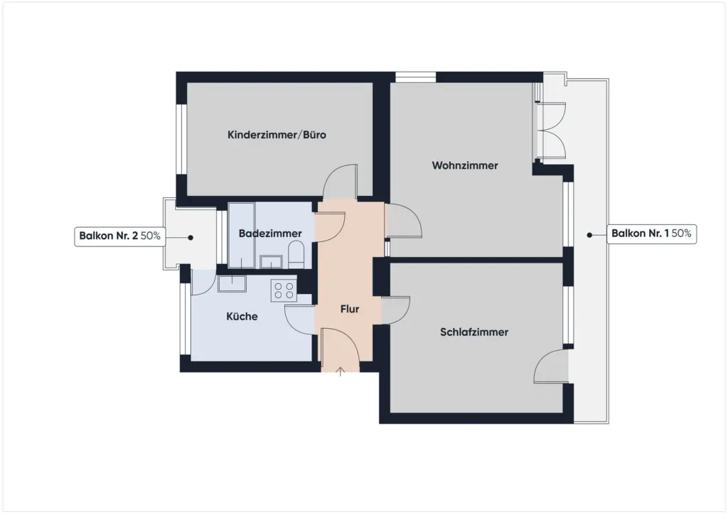 Etagenwohnung in Stuttgart — Bild 14